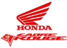 motos Honda Cadre Rouge